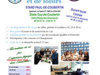 Descriptif club dans écran d'accueil